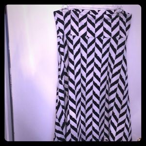 LuLaRoe Large Azure Skirt